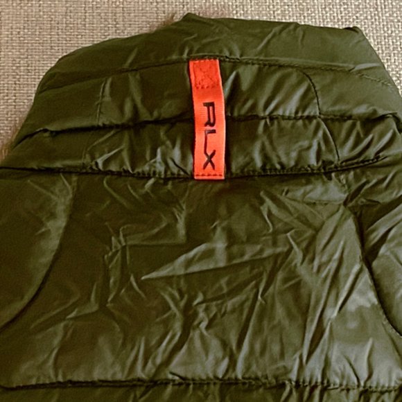 RLX Ralph Lauren New Men's Nylon Loden Green Global Explorer Vest Size Medium - Picture 12 of 15